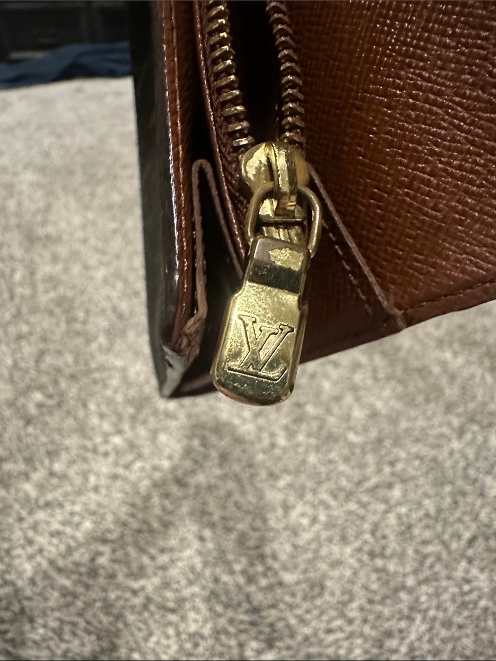 Louis Vuitton Monogram Canvas Wallet in Brown and Gold - Picture 12 of 14